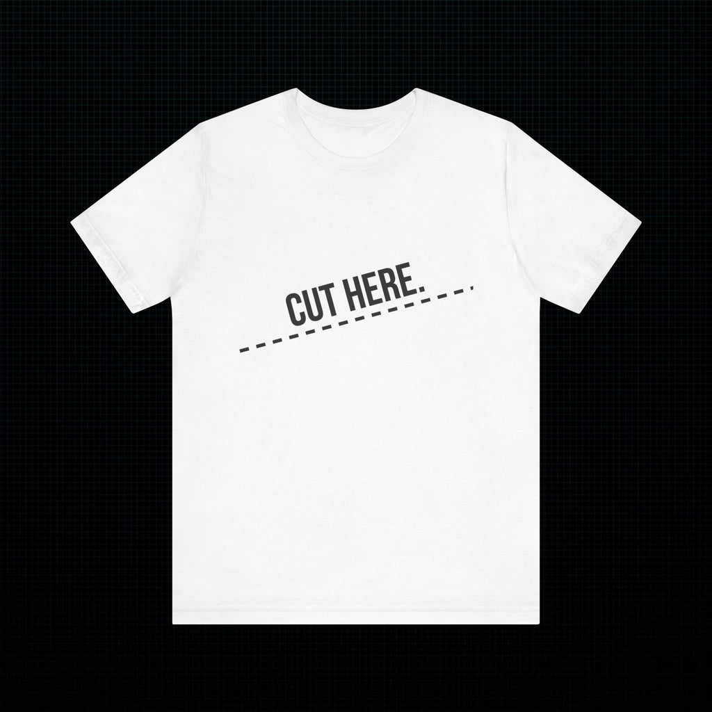 CUT HERE Graphic T-Shirt