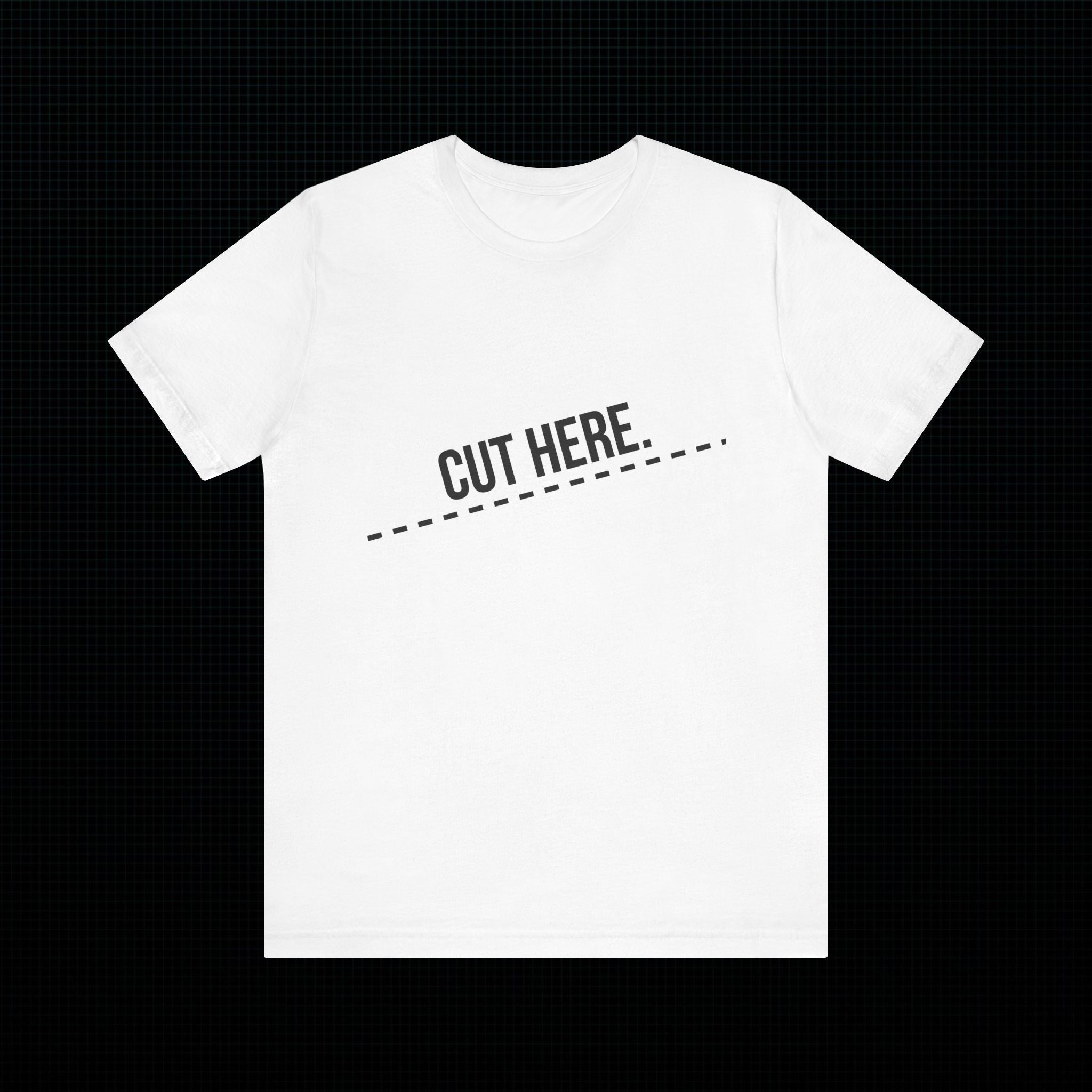 CUT HERE Graphic T-Shirt