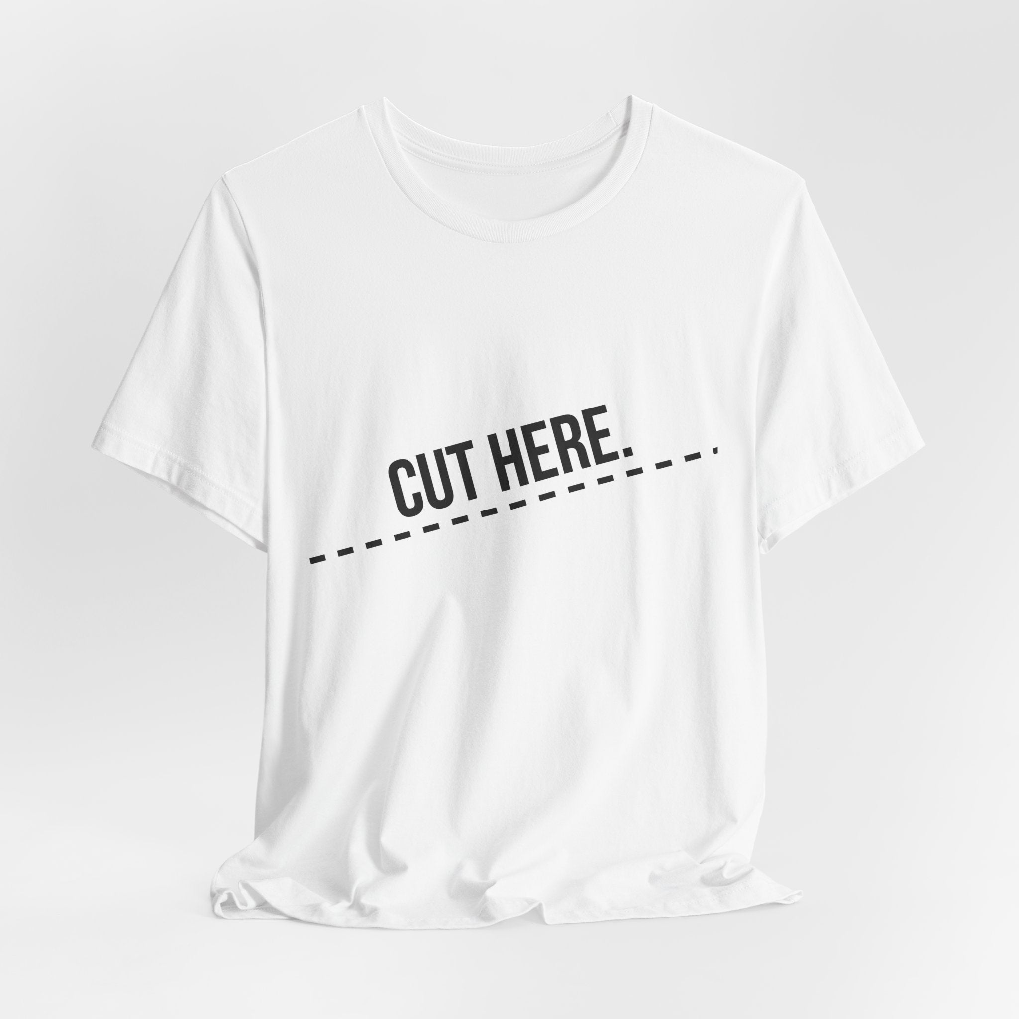 CUT HERE Graphic T-Shirt