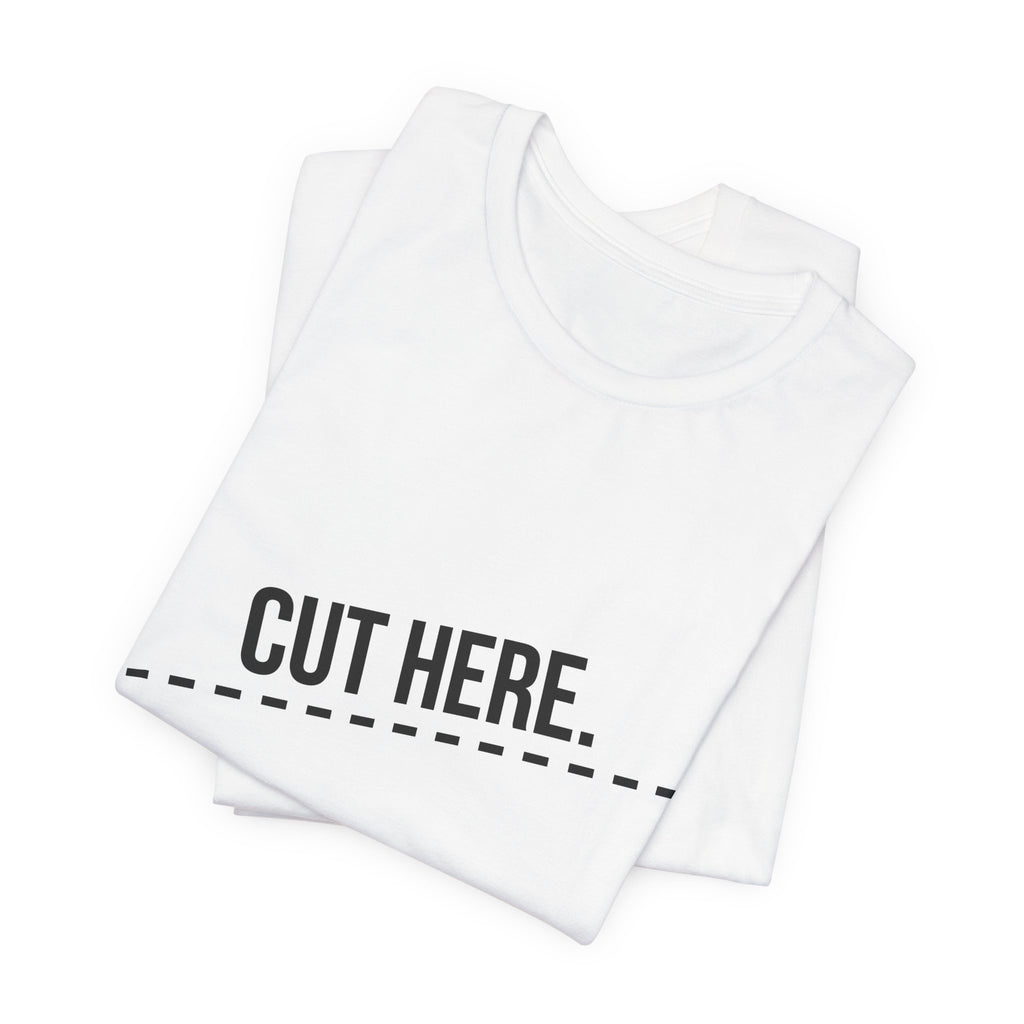 CUT HERE Graphic T-Shirt